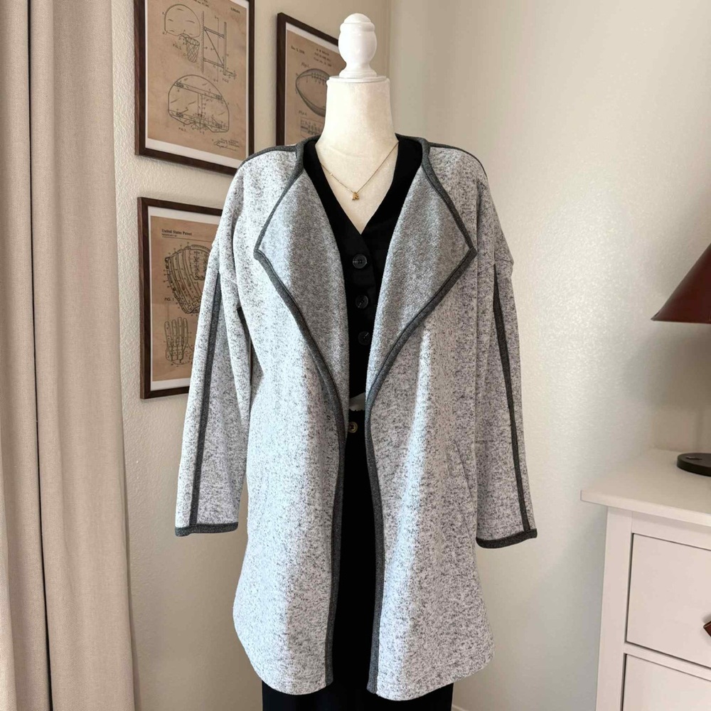 Banana Republic Heather Gray Cardigan
